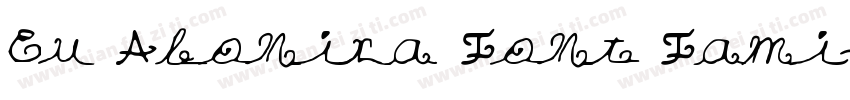 Eu Alonira Font Fami字体转换